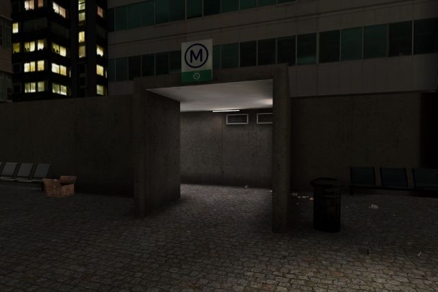 Métro de nuit